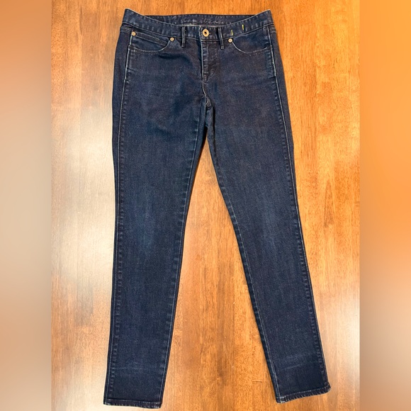Madewell Skinny Low Dark Wash Jeans - Picture 5 of 10